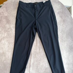 Banana Republic Mens Aiden Hybrid Slim Fit Performance
Pants Navy blue 34x32